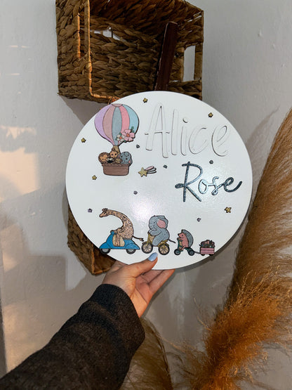 Children's Personalized Sign