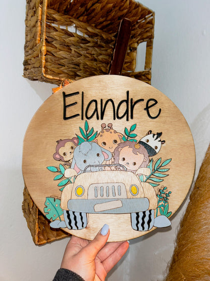 Children's Personalized Sign